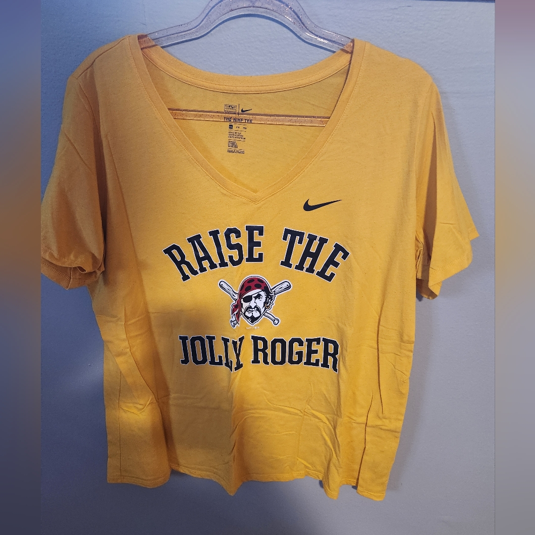 Nike Yellow 'Raise The Jolly Roger' T-Shirt